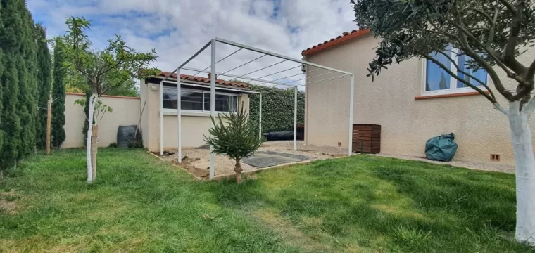 Création pergola à NEFAICH, Néfiach, Métallerie Art Concept