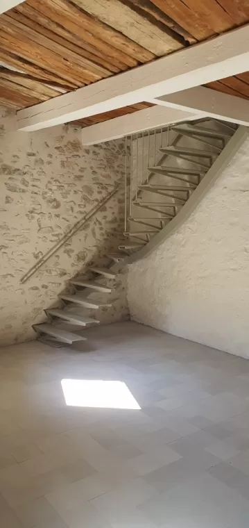 Fabrication et pose de garde-corps et rampe d'escalier à PADERN, Néfiach, Métallerie Art Concept