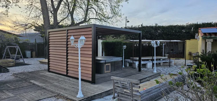 Création d'un abri de jardin sur-mesure en métal à Néfiach, Néfiach, Métallerie Art Concept