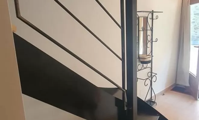 Escalier sur mesure, Néfiach, Métallerie Art Concept