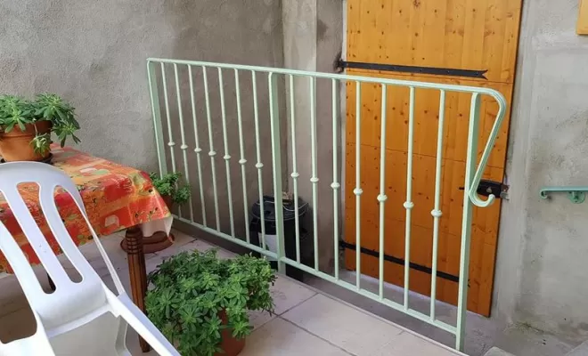 Garde-corps en acier, Montalba le chateau, Métallerie Art Concept