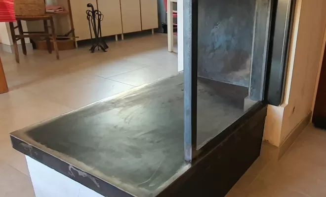 Modernisation cheminée en brique à MILLAS 