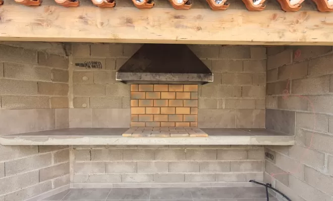 Hotte de barbecue , Néfiach, Métallerie Art Concept