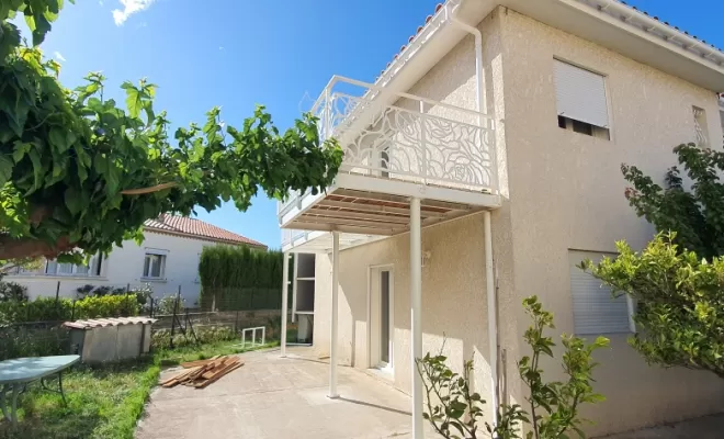 Création d'un balcon avec garde-corps à ILLE SUR TET  , Néfiach, Métallerie Art Concept