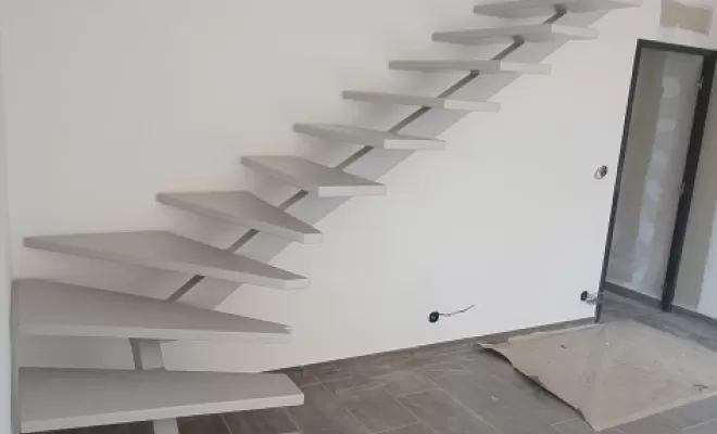 Fabrication et pose escalier à ILLE SUR TET , Néfiach, Métallerie Art Concept