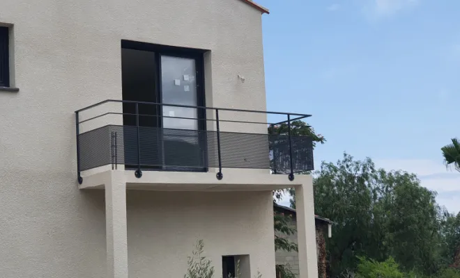Création et installation de garde-corps de balcon en métal à Néfiach, Néfiach, Métallerie Art Concept